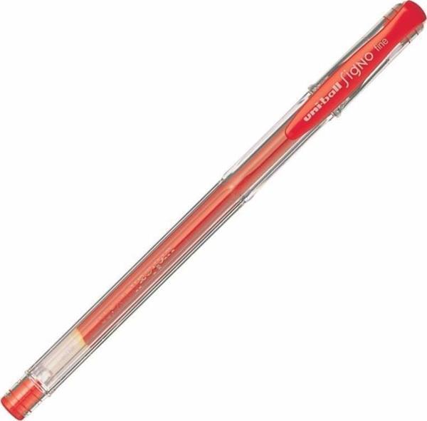 Uni-Ball Roller Kalem Signo Fine Jel Bilye Uç 0.7 MM Kırmızı (12 Li Paket) - Image 1