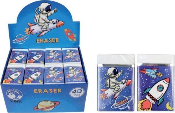 Dolphin Silgi Uzay Öğrenci Silgisi (40 Lı Paket) - Image 1