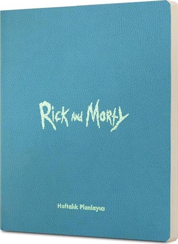 Mabbels Planlayıcı Tarihsiz Rick And Morty 15x17 Cm Yeşil Tarihsiz Planlayıcı - Image 1