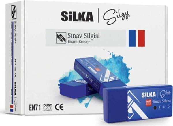 Silka Art.10 Sınav Silgisi Lacivert (30 Lu Kutu) - Image 1