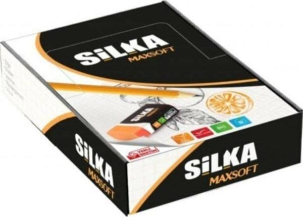 Silka Maxsoft Öğrenci Silgisi Turuncu (24 Lü Paket) - Image 1