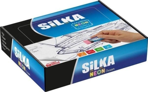 Silka Öğrenci Silgisi Neon 24 Lü Art.3 (24 Lü Paket) - Image 1