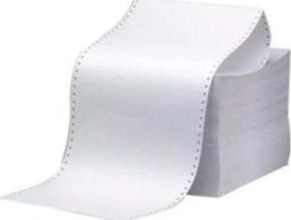 Meteksan Sürekli Form Kağıdı Kantar Fişi 1 Nüsha 6x16 Cm 4000 Li - Image 1