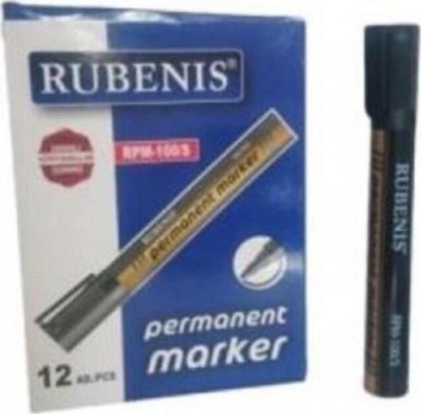 Rubenis Tahta Kalemi Kartuşlu Siyah (12 Li Paket) - Image 1