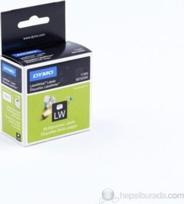 Dymo Label Writer Çok Amaçlı Etiket 1000 Lİ 24x12 MM 11353 S0722530 - Image 1