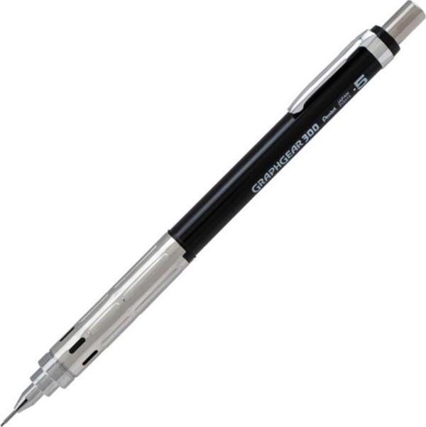 Pentel GraphGear 300 0.5 mm Teknik Çizim ve Yazı Mekanik Versatil Uçlu Kalem Siyah - Image 1