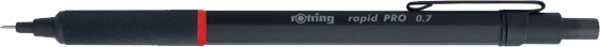 Rotring Rapid Versatil Kalem 0.7 Mm Pro Siyah (1 Adet Kutulu) - Image 1