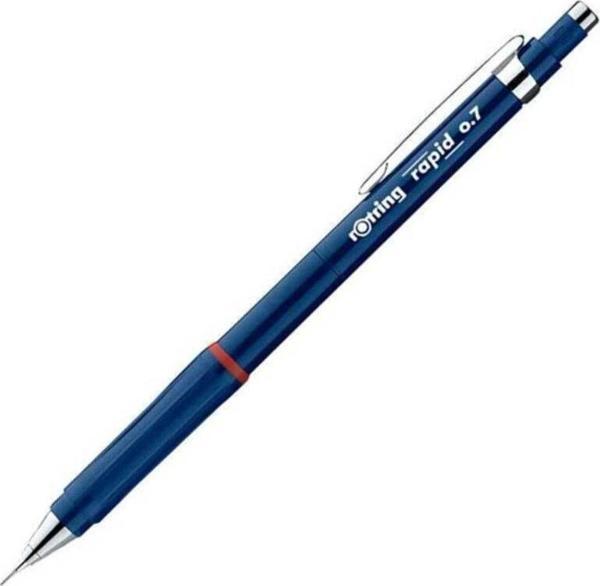 Rotring Versatil Kalem Rapid Mavi 0.7 MM Uçlu Kalem (10 Lu Paket) - Image 1