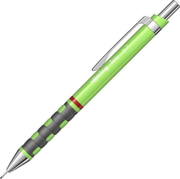 Rotring Versatil Kalem Tikky RD 0.7 MM Fosforlu Yeşil (12 Li Paket) - Image 1