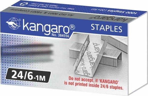 Kangaro Zımba Teli No.24-6 Metalik 20 Kutu - Image 1