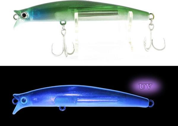 Ege Fish V Gaga 110mm 16 Gr Maket Balık 06 Mavi Yanak Kefal - Image 1