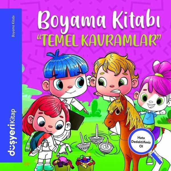 Temel Kavramlar Boyama Kitabı - Düşyeri Yayınları - Image 1