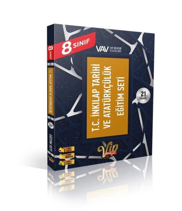 Vip Yayınları 8.sınıf T.C İnkılap Tarihi Ve Atatürkçülük Eğitim Seti Bronz 21Fasikül - Image 1