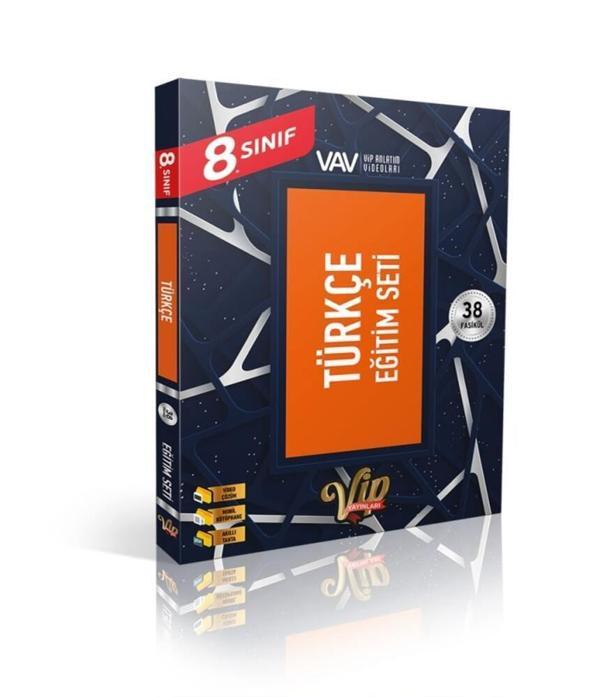 Vip Yayınları 8.Sınıf Türkçe Eğitim Seti Bronz 38 Fasikül - Image 1