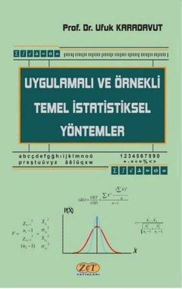 Uygulamalı ve Örnekli Temel İstatistiksel Yöntemler - Zet Yayınları - Image 1