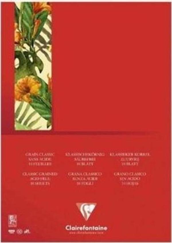 Clairefontaine Etival A5 300 Gram Coldpres Üstten Spiralli 15 Yaprak Çizim Bloğu ek92817 - Image 1