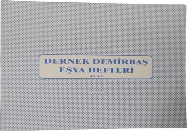 Altınyıldız Dernek Demirbaş 40 Yaprak Dernek Demirbaş Kayıt Defteri - Image 1