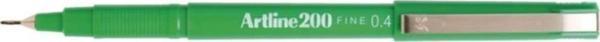 Artline Ek-200 Fineliner İnce Uçlu Keçeli Kalem 0.4 Mm Yeşil (12 Li Kutu) - Image 1