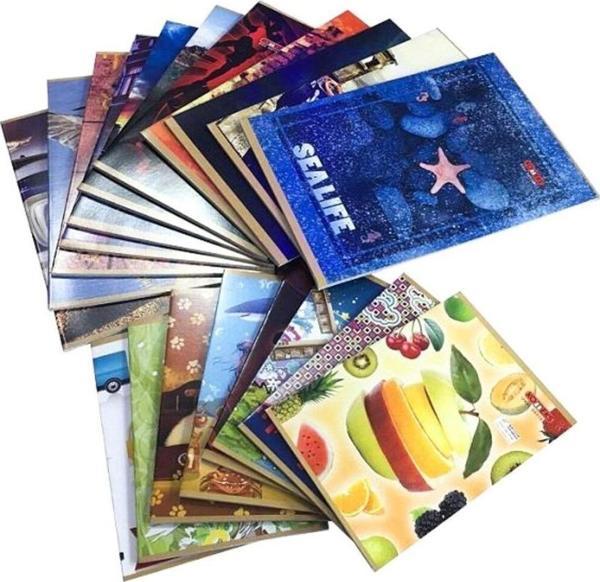 Komeks Kaye A-5 Defter (Dikişli) Karton Kapak Kareli 100 Yaprak A5 100/4 (6 Lı Paket) - Image 1