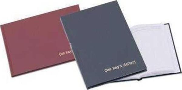 Dilman Çek Kayıt Defteri 17x24 CM 192 Yaprak Çek Kayıt Defteri - Image 1
