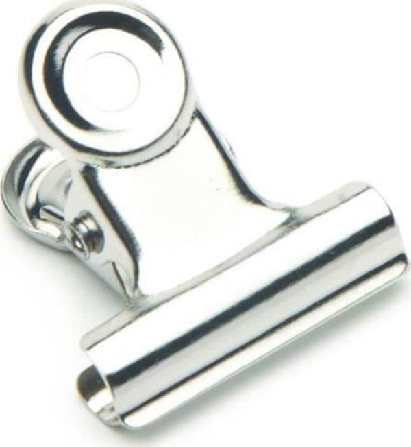 Mas Kıskaç (Klips) Yaylı Metal 22 MM (24 Lü Paket) - Image 1