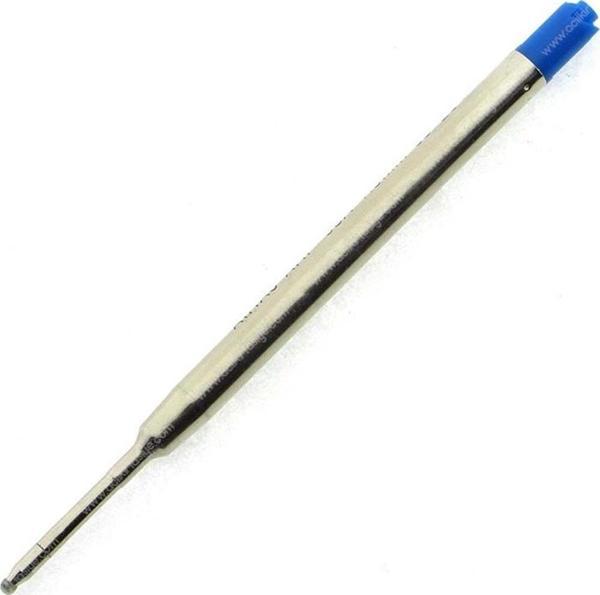 Mikro Aihao Parker Tipi Tükenmez Kalem Yedeği Metal Gövde Mavi (100 Lü Paket) - Image 1