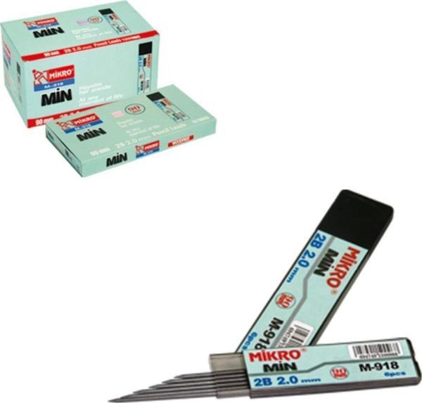 Mikro Teknik Kalem Ucu Min 2B 90 MM 2 MM (24 Lü Kutu) - Image 1