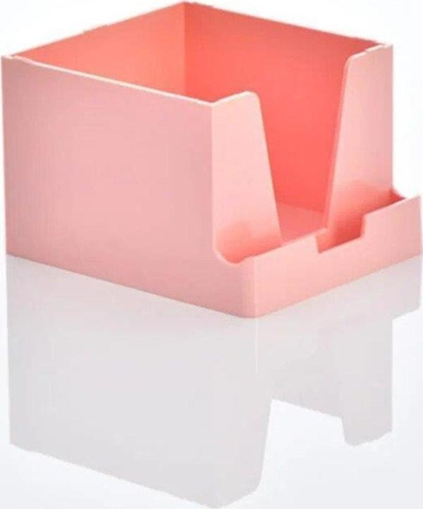 Ops Küp Notluk Kartvizitlikli Pastel Pembe Kartvizitlikli Küp Notluk - Image 1
