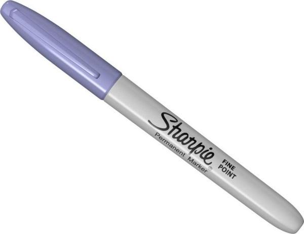 Sharpie Markör Permanent Fine Lavanta (12 Li Paket) - Image 1