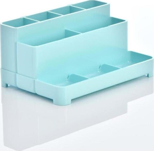 Ops Masa Üstü Organizer Kalemlik Pastel Mavi Masaüstü Organizer - Image 1