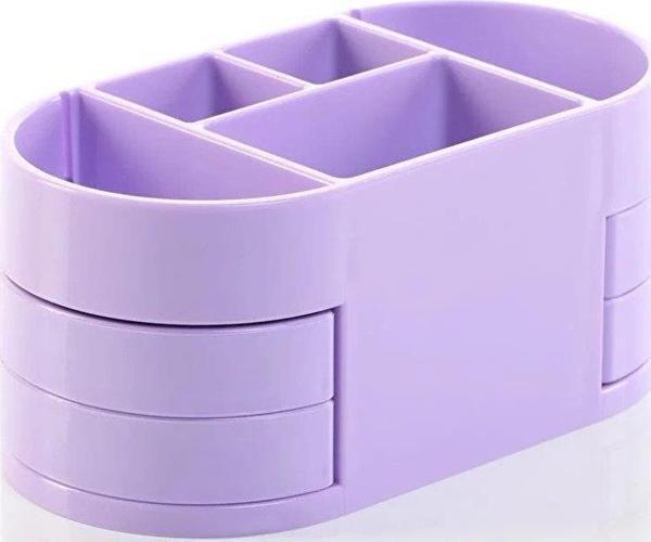 Ops Masa Üstü Organizer Kalemlik Pastel Mor Masaüstü Kalemlik - Image 1