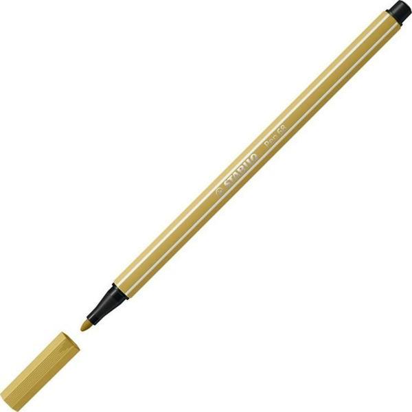 Stabilo Keçe Uçlu Boya Kalemi 1 Mm Açık Haki Keçeli Kalem (10 Lu Paket) - Image 1