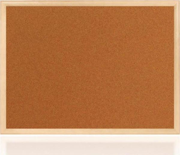 Panda Mantar Pano Ahşap Çerçeveli 60 x 90 Cm Lüks Mantar Pano - Image 1