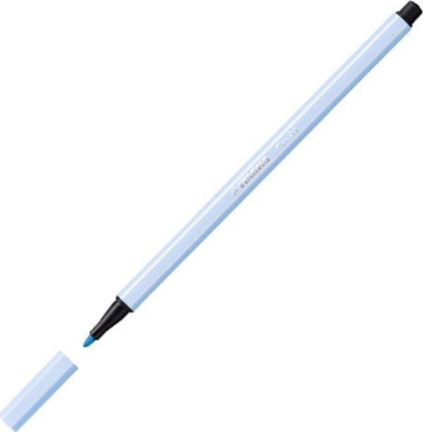 Stabilo Keçe Uçlu Boya Kalemi 1 MM Buz Mavisi 68/11 (10 Lu Paket) - Image 1