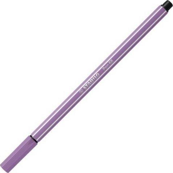 Stabilo Keçe Uçlu Boya Kalemi 1 Mm Gri Menekşe Keçeli Kalem (10 Lu Paket) - Image 1