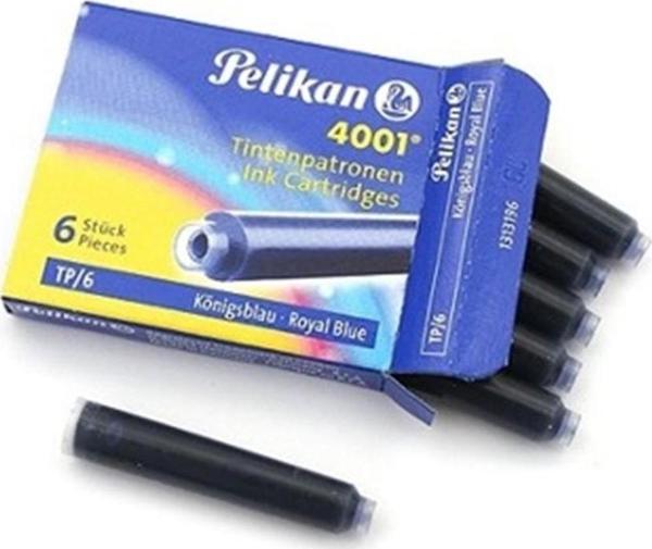 Pelikan Dolma Kalem Kartuşu Küçük Royal Mavi 6 Lı (50 Paket) - Image 1