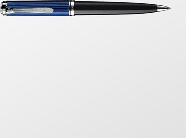 Pelikan K605 Tükenmez Kalem Souveran Serisi Mavi-Siyah - Image 1