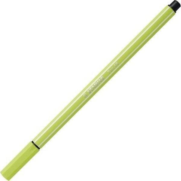 Stabilo Keçe Uçlu Boya Kalemi Lime Yeşili 68/14 (10 Lu Paket) - Image 1