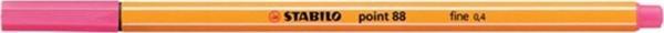 Stabilo Keçe Uçlu İnce Kalem 88 Point 0.4 MM Açık Pembe 88/17 (10 Lu Paket) - Image 1