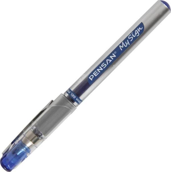 Pensan Roller Kalem Yedeği My-sign Jel Bilye Uçlu Imza Kalem 1.0 Mm Mavi Refil (25 Li Paket) - Image 1