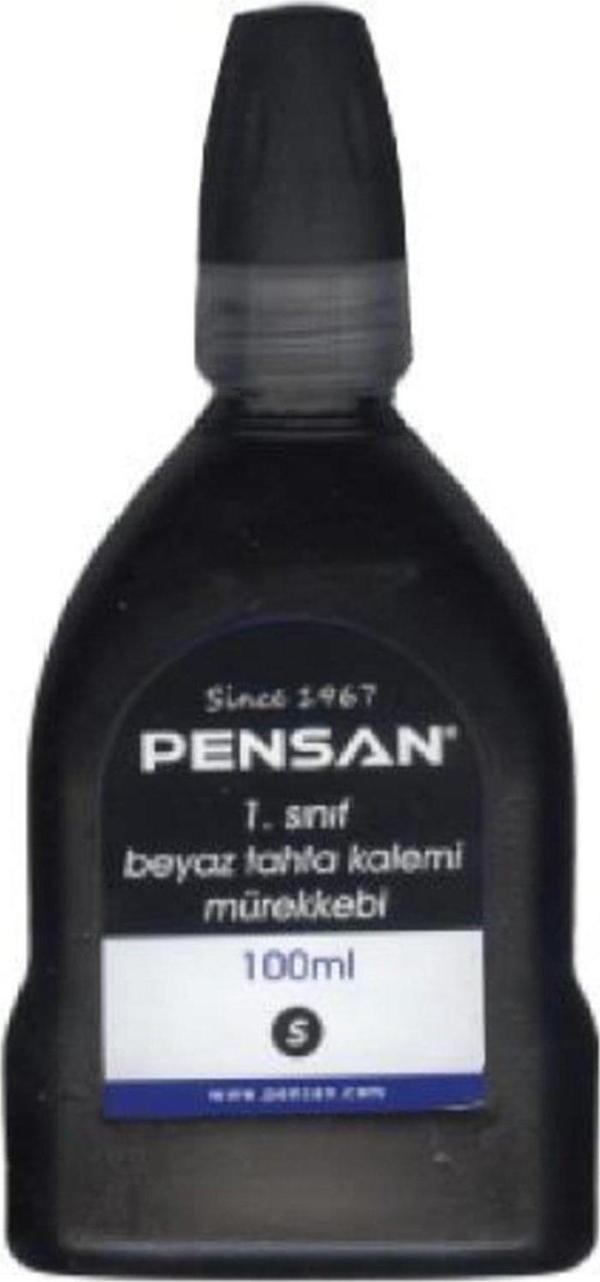 Pensan Tahta Kalemi Mürekkebi 100 ml Siyah Tahta Kalem Mürekkebi - Image 1
