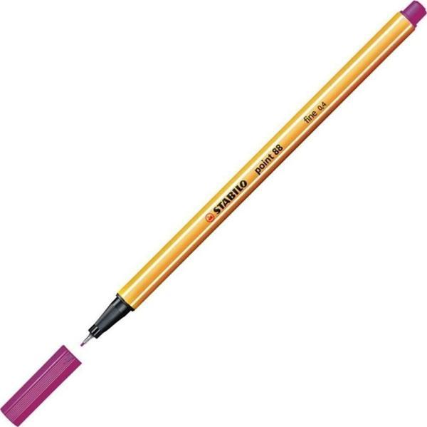 Stabilo Keçe Uçlu İnce Kalem 88 Point 0.4 MM Lila 88/58 (10 Lu Paket) - Image 1