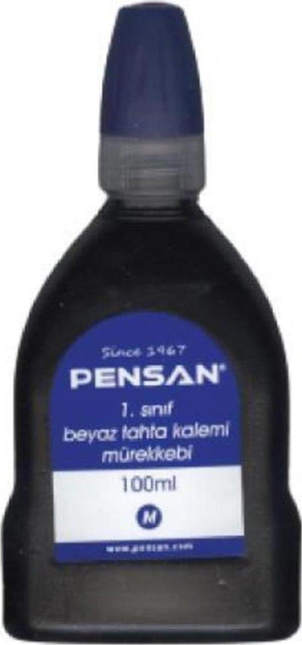 Pensan Tahta Kalemi Mürekkebi Mavi 100 ml Tahta Kalem Mürekkebi - Image 1