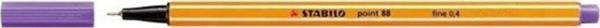 Stabilo Keçe Uçlu İnce Kalem 88 Point 0.4 MM Mor 88/55 (10 Lu Paket) - Image 1
