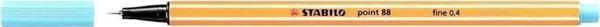 Stabilo Keçe Uçlu İnce Kalem 88 Point 0.4 MM Turkuaz Mavi 88/51 (10 Lu Paket) - Image 1