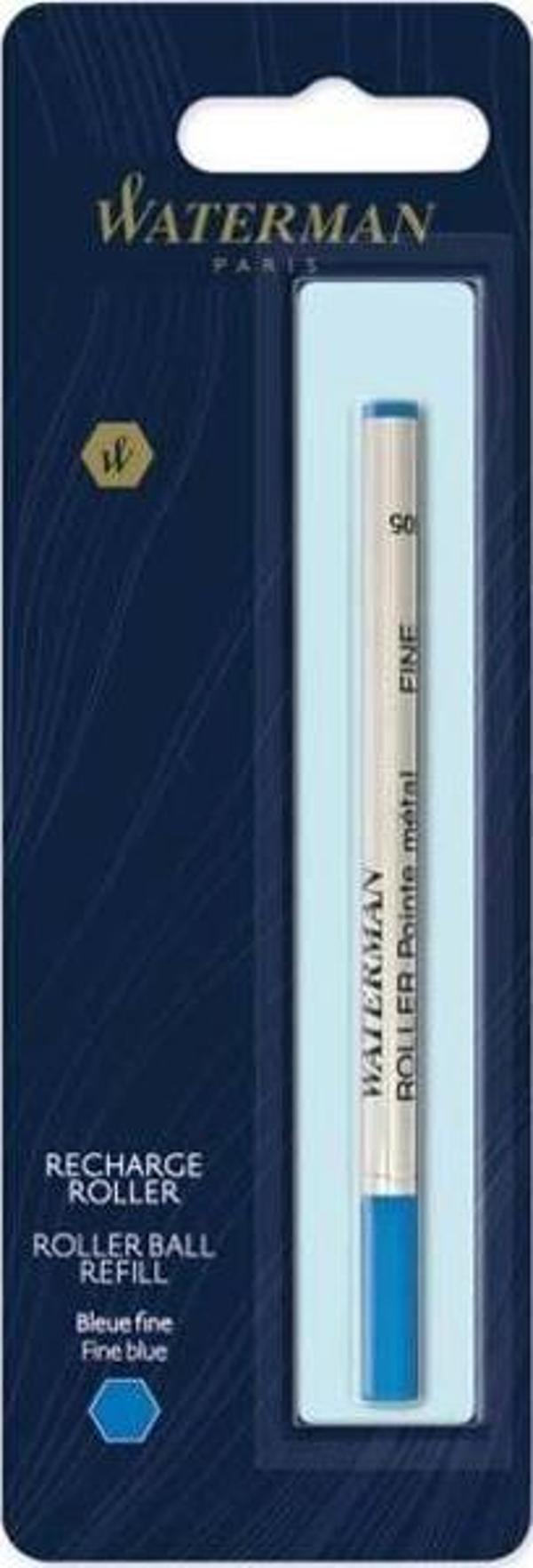 Waterman Roller Kalem Yedeği Fine Mavi Tekli Blister Roller Kalem Refili - Image 1