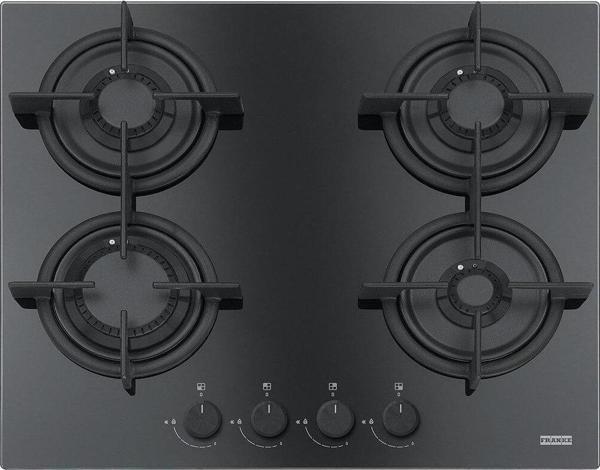 Franke Crystal Line Fhcr 604 4G He Bk C Cristallo Nero Ankastre Ocak Siyah - Image 1
