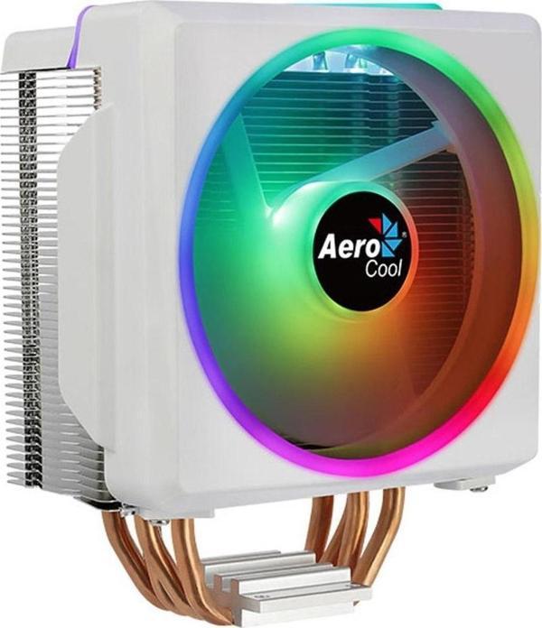 AEROCOOL Cylon 4F ARGB BEYAZ 145W FAN AM5 LGA1700 - Image 1