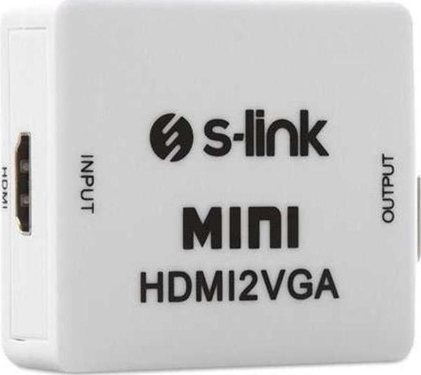 S-link SL-HVC10 HDMI to VGA + Audio Çevirici - Image 1