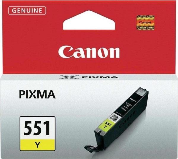 Canon CLI-551Y Yellow Sarı Mürekkep Kartuş IP7250 MX925 - Image 1